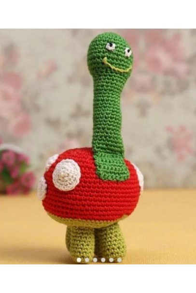  Amigurumi Soft Toy- Handmade Crochet- Tortoise